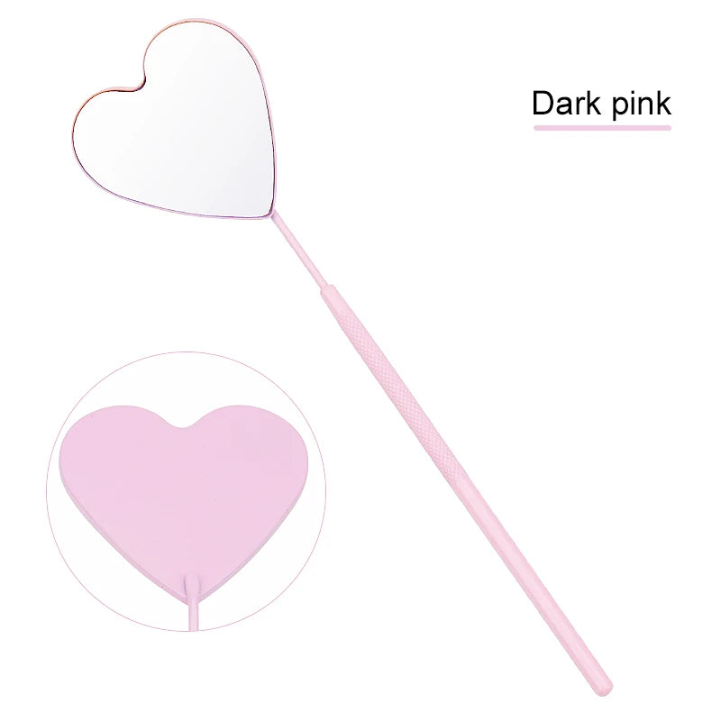 Moon-Shaped Eyelash Extension Mirror