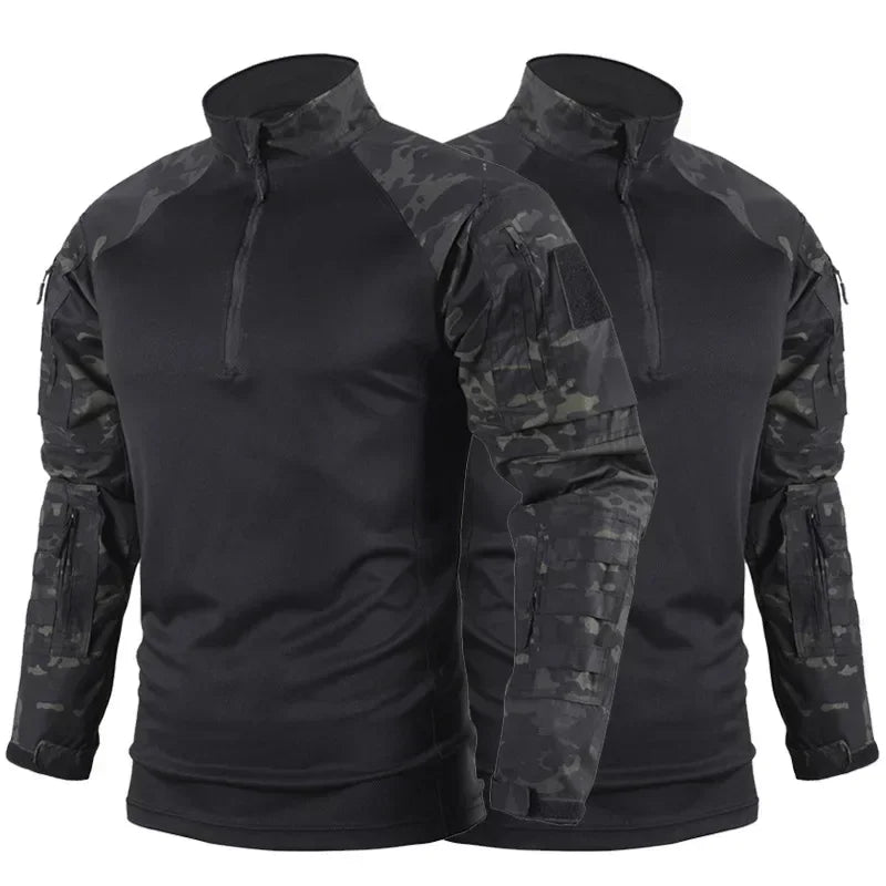 Men's Tactical Polo Shirt | Quick-Dry Military Training Top