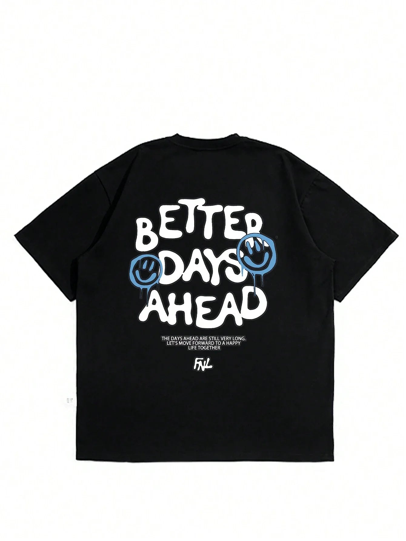 "Better Days Ahead" Oversized Graphic Tee