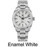 Watchdives WD0003C Quartz Watch VH31 Sweep Seconds Movement 38mm Ice Crack Dial Sapphire Luminous 100m Waterproof Men Wristwatch