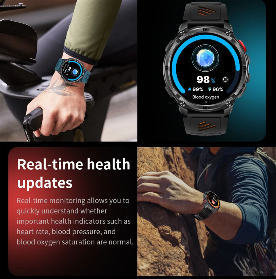 T-REX3 Ultra 1100mAh GPS Smart Watch for Men
