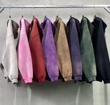 Men’s Oversized Tie-Dye Fleece Zip-Up Hoodie