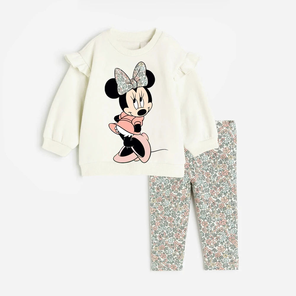 Toddler Girl Floral Print Cotton Set