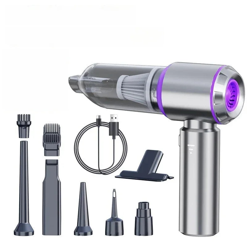Cordless Handheld Vacuum 30000Pa | Brushless Motor 4-in-1