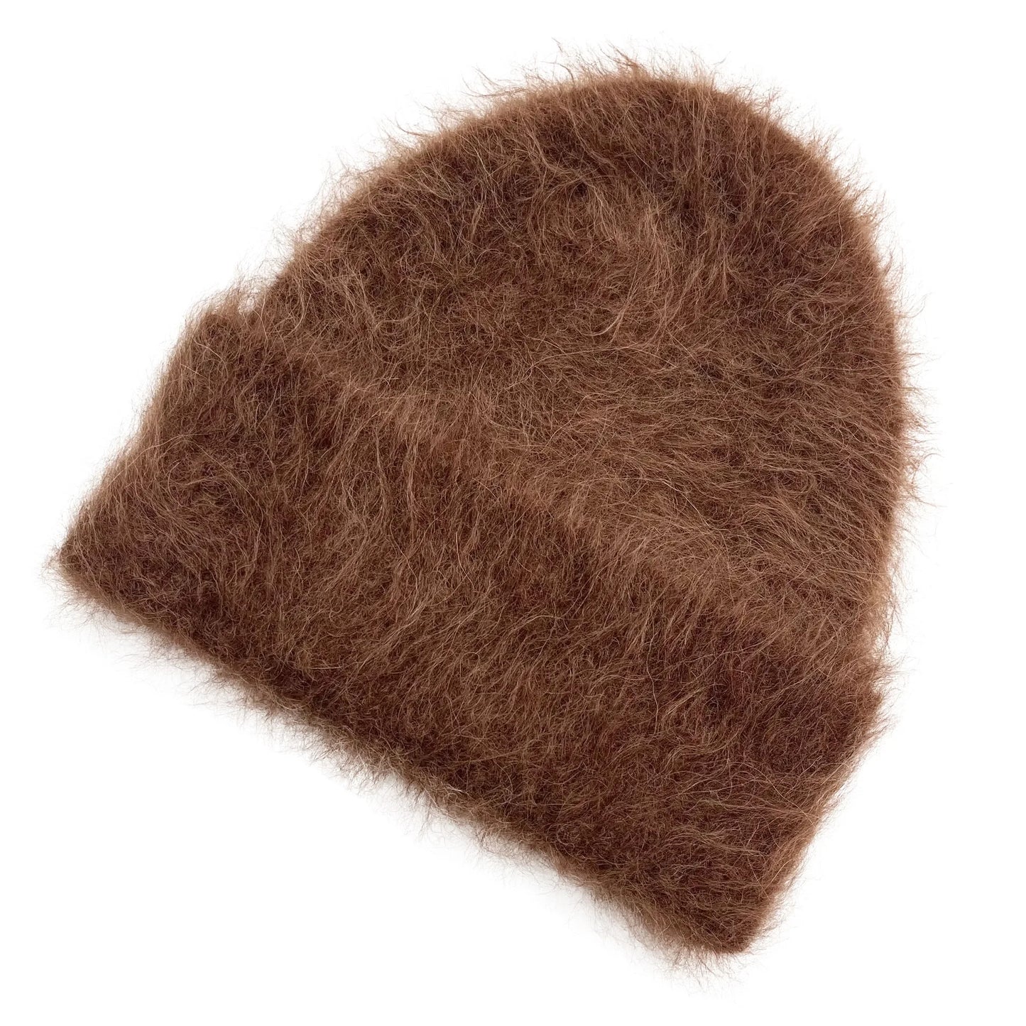 Fluffy Alpaca Wool Beanie | Women's Cozy Knit Winter Hat