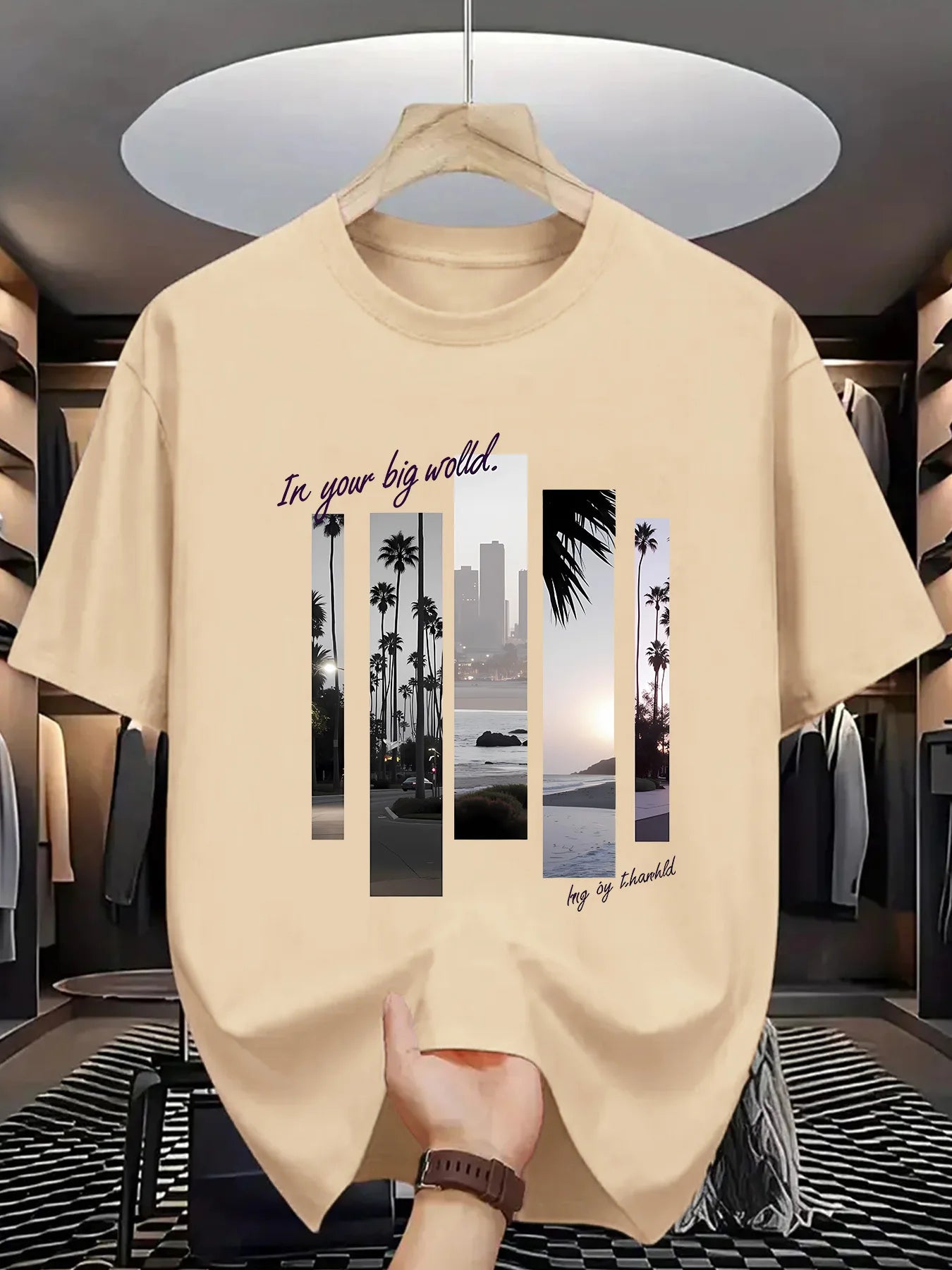 Men’s Premium Cotton Graphic Tee