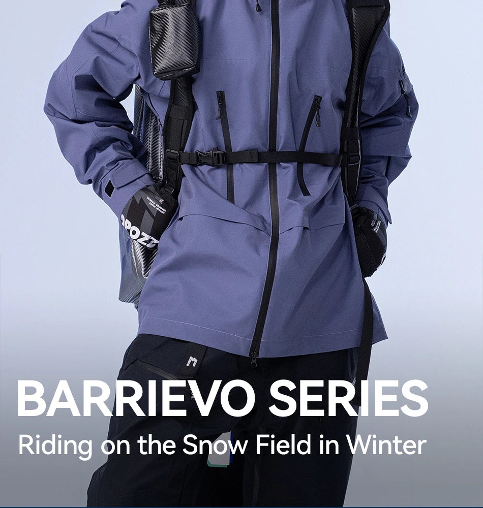 High-Performance Waterproof Ski & Snowboard Jacket