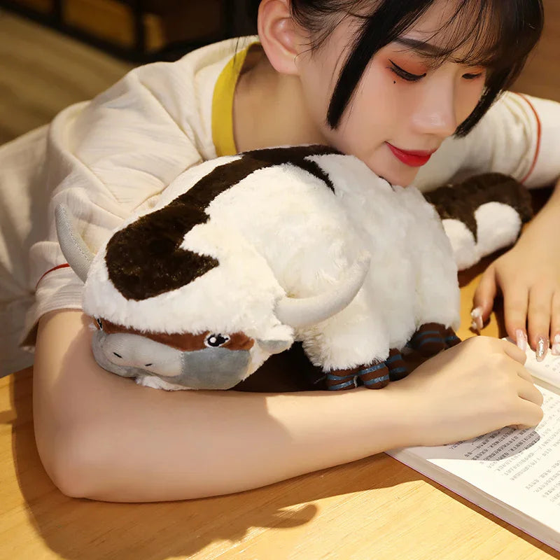 @45-53cm Anime Avatar the Last Airbender Appa Plush Toys Avatar Appa Momo Plush Soft Stuffed Dolls Toy Gifts for Children Kids