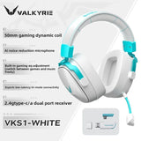 VALKYRIE VK S1 Gaming Headset Wireless Triple-Mode Detachable Microphone 15ms Ultra-Low Latency Esports Chip Gamer Headphones