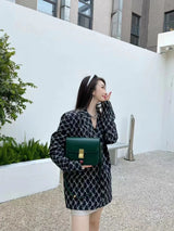 Women’s Genuine Leather Shoulder Bag 2025 Trend Brand Small Square Bags Luxury Designer Handbag Fashion Messenger BagsTofu Bags