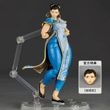 In Stock KAIYODO Ryu Han Juri Chun Li Movability Model Toys Revoltech AMAZING YAMAGUCHI Chun-Li SF6