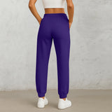 Women's High-Waist Drawstring Straight-Leg Pants