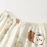 Bubu Dudu Unisex Flannel Pajama Set – Soft Cotton Sleepwear & Loungewear
