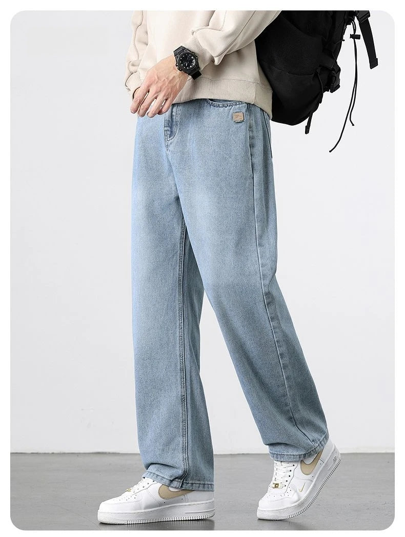 Men's Vintage Loose-Fit Baggy Jeans | Spring & Autumn