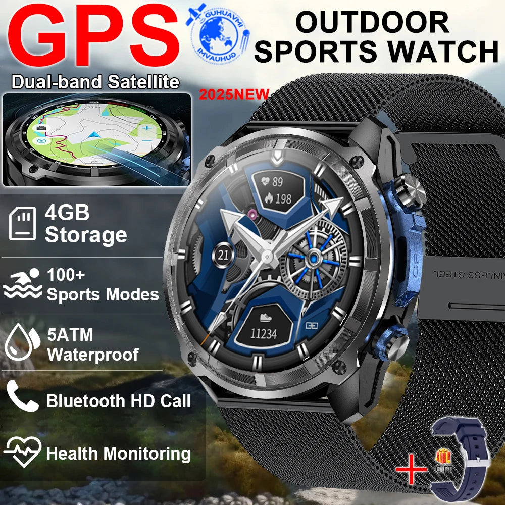 GPS Adventure Smartwatch – Sapphire Edition