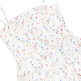 Floral Print Spaghetti Strap Midi Sundress - Elegant Boho Chic Summer Beach Dress