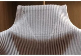 Miyake Pleated Sweatshirt Pit Stripe Zipper Standing Collar Jacket Women 2025 New Casual Pullover Hundred Pleat Skinny Tops