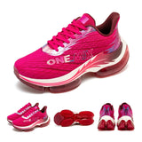 ONEMIX Air Cushion Running Shoes for Women Summer Lightweight Mesh Surface Breathable Sneakers Outdoor Fitness Sport Shoes