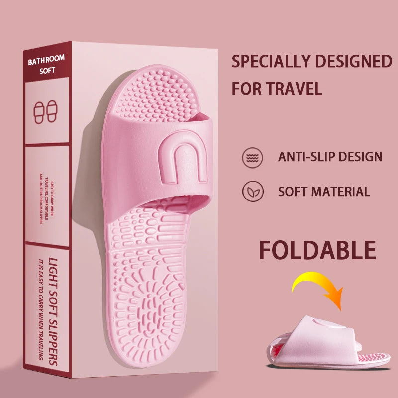 Foldable EVA Travel Slippers for Men & Women