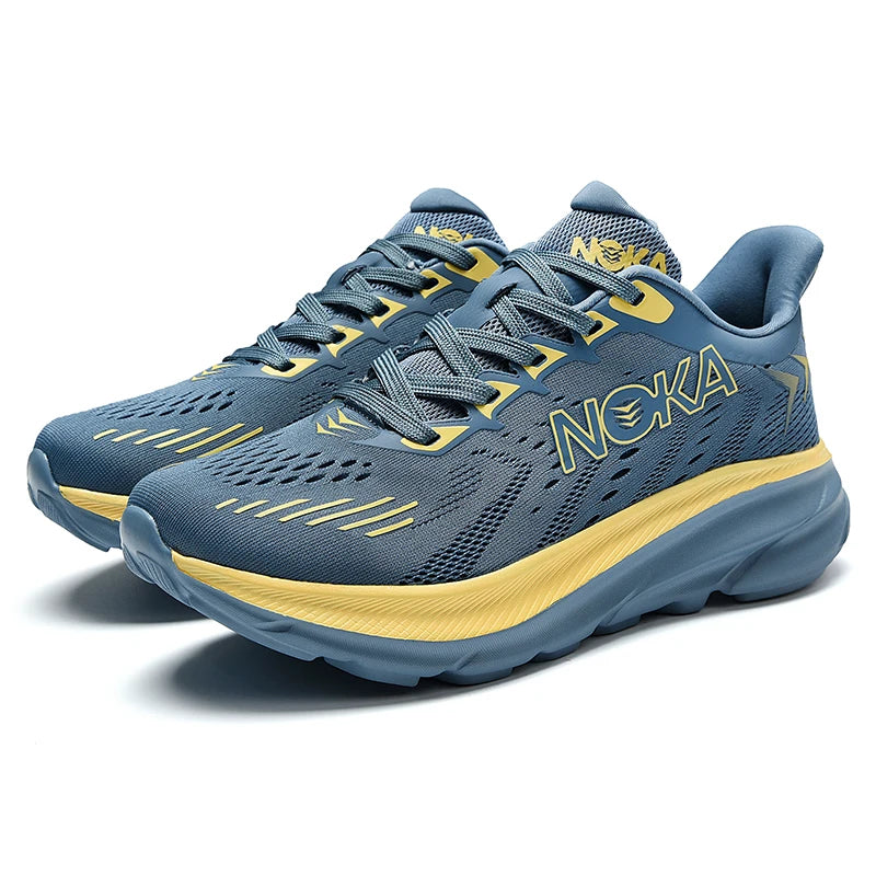 New Fashion Men Light Running Shoes Cushion Training Shoes Lightweight Wear-Resistant Sneakers