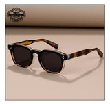 Classics Rivets Style Retro Sun Glasses for Women TR90 Frame Polygon Polarized Sunglasses UV400 Male Black Green 2025 Summer