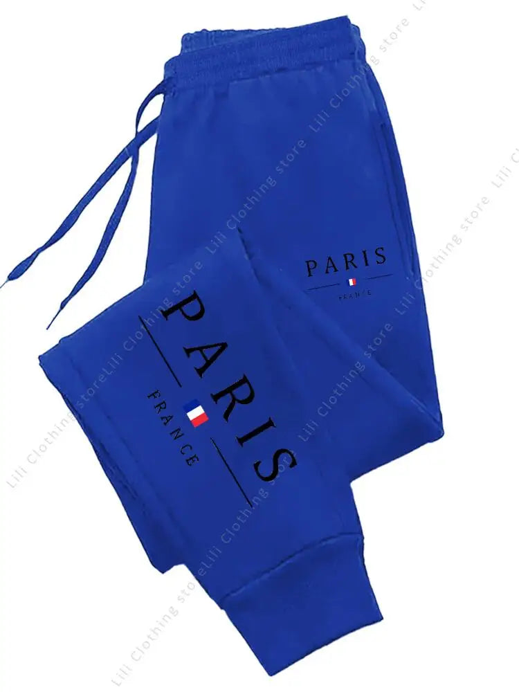 Women's Fleece Jogger Pants with Drawstring Waist