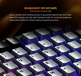 Machenike K600-B82W Mechanical Keyboard Tri-Modes Gasket Mounted 75% ANSI Layout  RGB Backlit Wireless Gaming Keyboard