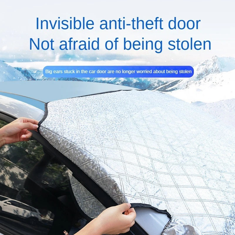 LEIBOO Magnetic Car Snow Cover & Windshield Protector