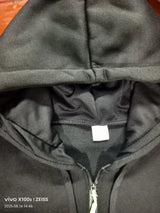 2026 Men's Casual Zipper Hoodie Fashionable Street Style Comfortable Loose Version Autumn/Winter Warm Hoodie Men's Clothing