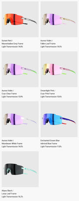 Kapvoe Fashion Sunglasses for Men Photochromic Runnning Glasses Light-Weight Cycling Glasses Bike Women UV400 Hiking Eyewear