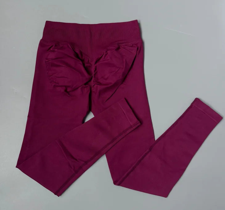 Women's High-Waist Seamless Yoga Leggings