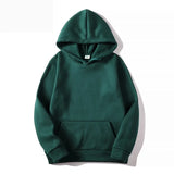 Fleece Pullover Hoodie with Pockets