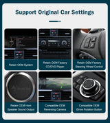 8.8'' Wireless CarPlay & Android Auto for BMW 3/5 Series – CCC & CIC Multimedia Screen
