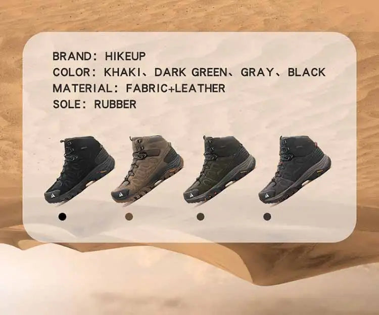 Men’s Suede High-Top Hiking Boots