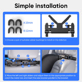 Car Headrest Pillow,Thickened Memory Foam Road Pal Headrest,Neck Support Pillow,180° Adjustable Car Headrest,Travel Car Sleeping