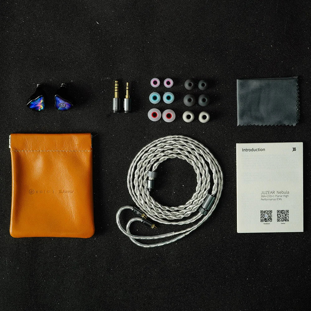 Juzear x KOTO Nebula Hybrid IEM | 3BA+1DD+1Planar