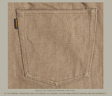 Red Tornado American Jeans Men's Retro 18oz Loose Straight Brown Selvedge Denim Jeans 634 Version