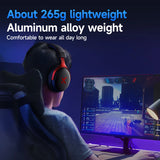 MCHOSE V9 Pro Gaming Headphones 2.4G BT5.3 Wireless BT5.3 Headset 7.1 FPS Surround Sound Earphones With Noise Reduction Mic