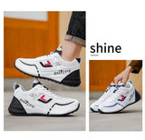 Men's Breathable Colorblock Low-Top Sneakers