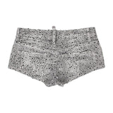 Women's Y2K Low-Rise Distressed Denim Shorts