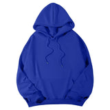 Autumn Winter Fleece Hoodies Fashion Casual Sweatshirts Men Women Harajuku Warm Oversized Pullovers 11 Colors Hip Hop Streetwear