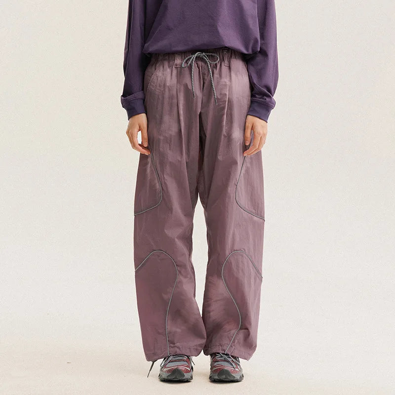Men's Loose Fit Elastic Waist Cargo Pants