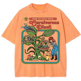 Men’s Plant Graphic Washed Cotton T-Shirt