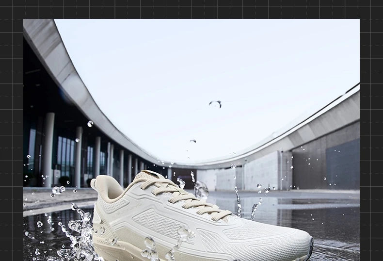 361 Degrees Wingblade Rainblock Men Running Shoes Splash Proof Anti-Slip Water Repellent Grippy Stable Male Sneakers 672532231