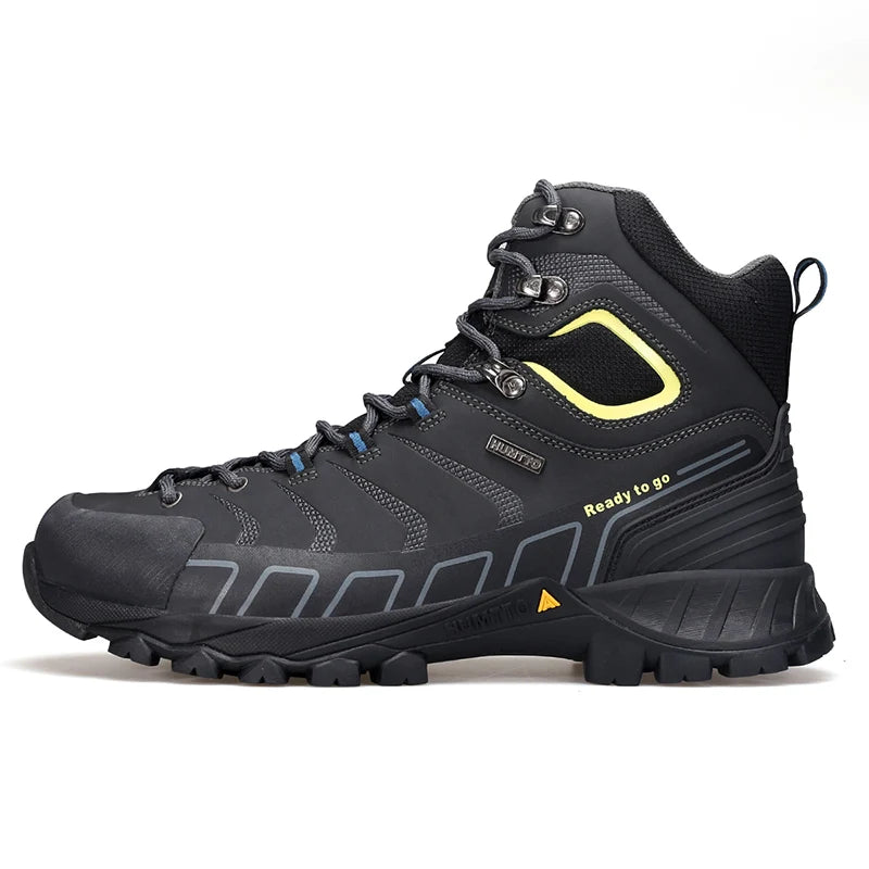 HUMTTO Hiking Shoes Men's Winter Outdoor Sports Climbing Shoes hunting Tactical boots Warm women Trekking Sneakers ankle shoes
