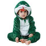 Plush Hooded Baby Winter Romper