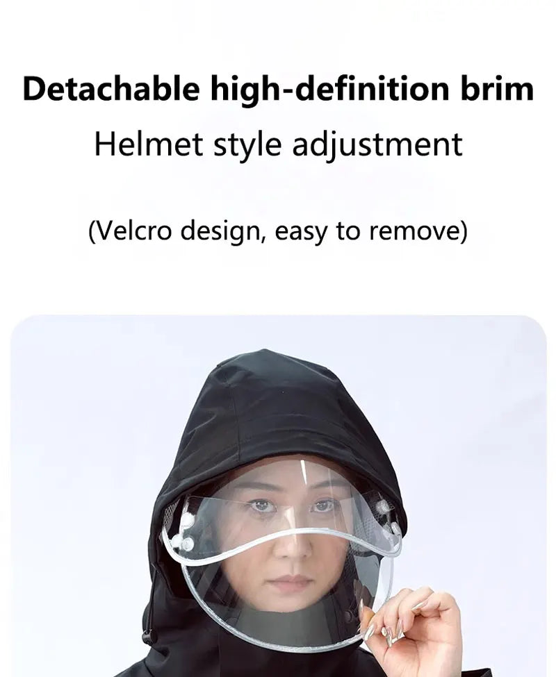 Unisex Waterproof Riding Jumpsuit Raincoat