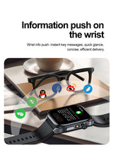 ECG+PPG Health Smartwatch – AI Body Analysis & BT Calling