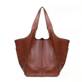 Large PU Leather Tote Bag for Everyday Carry