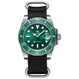 ADDIESDIVE NEW Luxury Men’s Quartz Watch 200M Diver Watch BGW9 Super Luminous Ceramic Bezel Stainless Steel Business Wristwatch